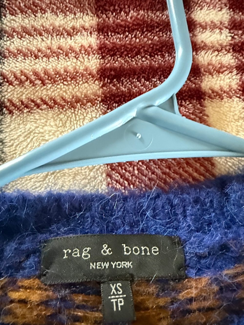 Rag & Bone Fair Isle wool blend sweater. Sz XS - Picture 3 of 4